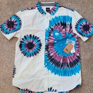 Vans Short Sleeve Button Up